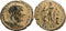 Ancient Roman coin of the Emperor Licinius I minted in Antioch