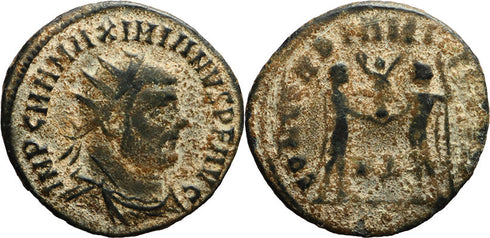 Ancient Roman coin of Maximianus as Augustus 286-305 AD - CONCORDIA MILITVM