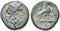 Ancient Greek coin minted in Amorion, Phrygia in the 2nd-1st centuries BC
