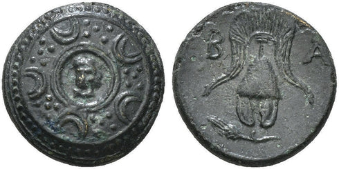 VF+ Ancient Greek bronze coin of Philip III Arrhidaios son of King Philip II of Macedon 323-317 BC