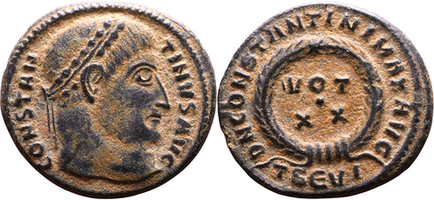 Ancient Roman coin of the Emperor Constantine I as Augustus 307-337AD minted in Thessalonica(Copy)