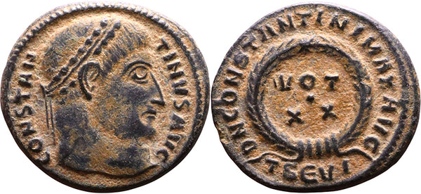 Ancient Roman coin of the Emperor Constantine I as Augustus 307-337AD minted in Thessalonica(Copy)