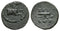 Ancient Greek coin from Kyme, Aeolis circa 1st century BC