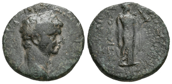 Ancient Roman Provincial coin of Claudius I minted in Phrygia