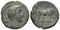 Ancient Roman Provincial coin of Augustus minted in Philippi, Macedonia