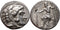 EF Ancient Greek silver tetradrachm of Philip III of Macedon struck in the names and types of Alexander III The Great