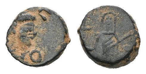 Ancient Roman coin of the Emperor Leo 457-474 AD