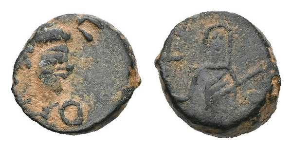 Ancient Roman coin of the Emperor Leo 457-474 AD