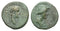 Ancient Roman Provincial coin of Germanicus and Agrippina I - RARE