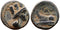 Ancient Phoenician bronze coin minted in Arados circa 2nd century BC