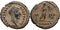 VF+ Ancient Roman coin of Constantine I struck in Alexandria, Egypt