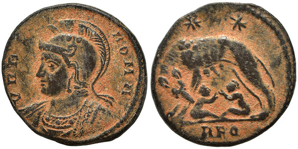 Ancient Roman coin - Commemorative Coin minted in Rome - Wolf and Twins