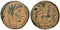 VF+ Ancient Roman coin of Constantine I the Great reaching for the Hand of God