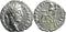 Ancient Roman silver denarius of the Emperor Commodus minted in Rome