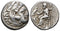 Ancient Macedonian silver drachm of Alexander III The Great 336-323 BC