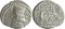 Ancient Kings of Parthia silver drachm of Mithradates IV 129-140 AD minted in Ecbatana