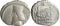 Ancient Archaemenid Kings silver drachm of Vologases III 105-147 AD minted in Ecbatana