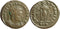 VF+++ Ancient Roman coin of Constantine I The Great minted in Treveri, Germany