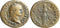 Large Ancient Roman coin of the Emperor Vespasian minted in Rome