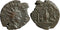 Ancient Roman coin of Tetricus II as Caesar - Sacrifical Implements