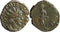 Ancient Roman coin of the Emperor Tetricus I found in England