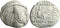 Ancient Archaemenid Kings silver drachm of Vologases III 105-147 AD minted in Ecbatana
