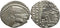 Ancient Archaemenid Kings silver drachm of Vologases III 105-147 AD minted in Ecbatana