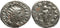 Ancient Roman silver coin of the Emperor Philip I minted in Rome
