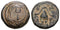 Ancient Greek bronze coin of Alexander III "The Great" minted in Sardes