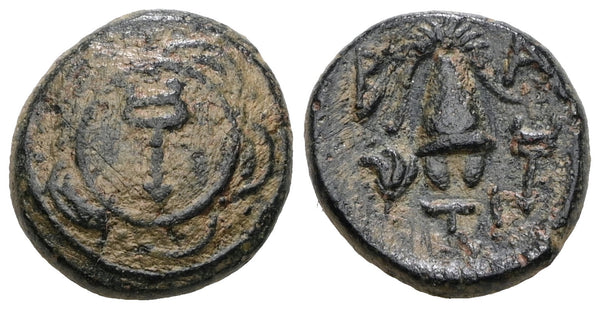 Ancient Greek bronze coin of Alexander III "The Great"