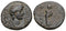 Ancient Roman Provincial coin of the Emperor Nero minted in Side, Pamphylia