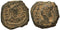Ancient Roman Provincial coin of the Emperor Marcus Aurelius minted in Bostra, Arabia