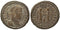 Ancient Roman coin of Constantine I the Great minted in Siscia - VICTORIAE LAETAE PRINC PERP