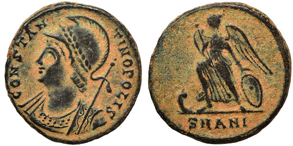 VF+++ Ancient Roman coin City Commemorative struck during the reign of Constantine I - Antioch Mint