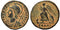 VF+++ Ancient Roman coin City Commemorative struck during the reign of Constantine I - Antioch Mint
