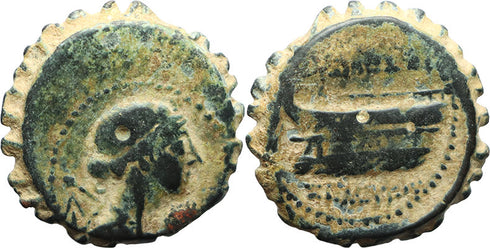 Ancient Greek coin of Seleukos IV Philopator - Seleukid King 187-175 BC