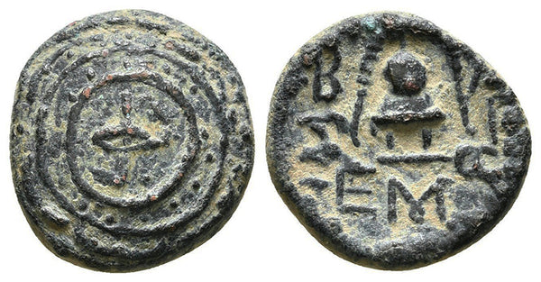 Ancient Greek bronze coin of Alexander III "The Great"