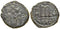 Ancient Byzantine coin of the Emperor Phocas and Leontia AE follis minted in Antioch
