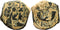 Double struck unidentified Ancient Nabatean coin minted in Petra