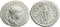 EF/VF+ Ancient Roman silver coin of the Emperor Gordian III - IOVI CONSERVATORI