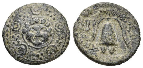 Ancient Greek bronze coin of Philip III Arrhidaios son of King Philip II of Macedon 323-317 BC