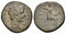 Ancient Roman Provincial coin of the Emperor Tiberius minted in Magnesia ad Maeandrum