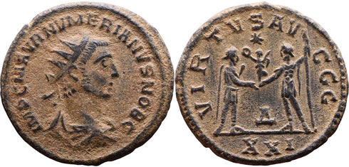 Ancient Roman coin of the Emperor Numerian as Caesar minted in Antioch