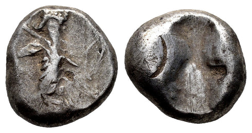 Ancient Achaemenid silver coin - Time of Darios I to Xerxes II 485-420BC minted in Sardeis