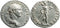 Superb Ancient Roman silver denarius of the Emperor Trajan minted in Rome
