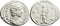 Ancient Roman coin of Julia Mamaea AR silver denarius - VESTA