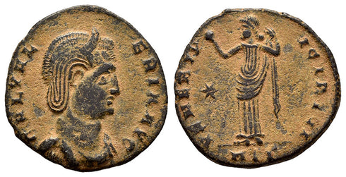 Ancient Roman coin of Galeria Valeria as Augusta minted in 310 AD - Venus