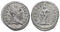 Ancient Roman silver denarius of the Emperor Septimius Severus minted in Rome