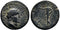 Ancient Roman Provincial coin of Vespasian minted in Cotiaeum, Phrygia