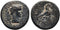 Ancient Roman Provincial coin of the Emperor Claudius I minted in Amorium, Phrygia